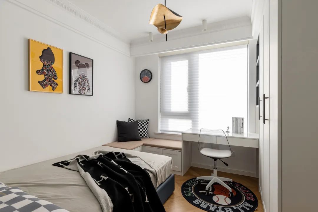 上海两娃的 120㎡浪漫法风家庭丨中国上海丨犀宅原创设计-31