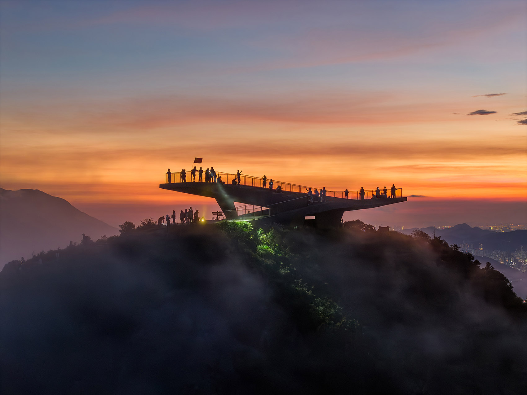 深圳梅沙尖城市看台丨中国深圳丨line+建筑事务所-135