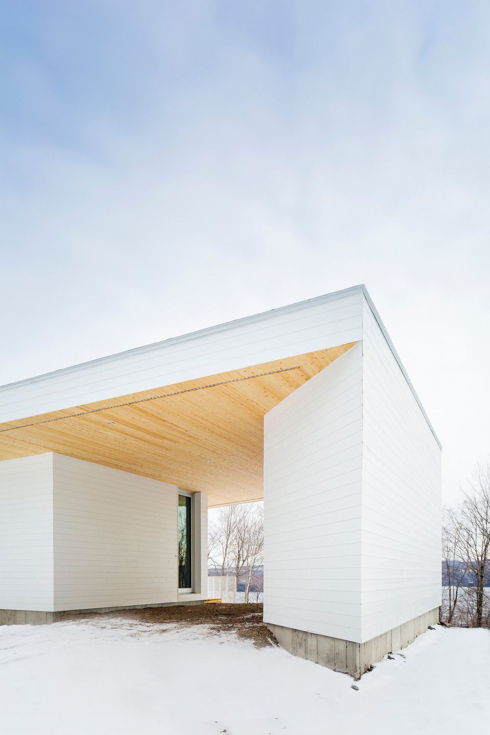 加拿大湖景别墅,自然与设计的完美融合-11