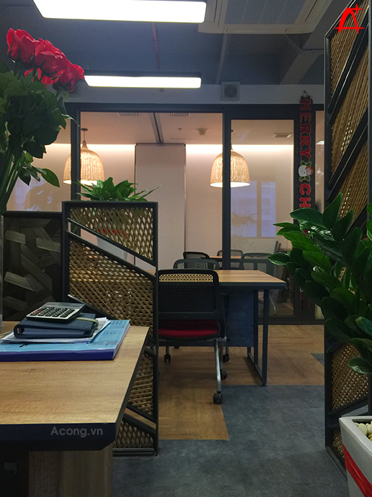 建筑A  Cộng公司办公室室内设计丨越南河内-14