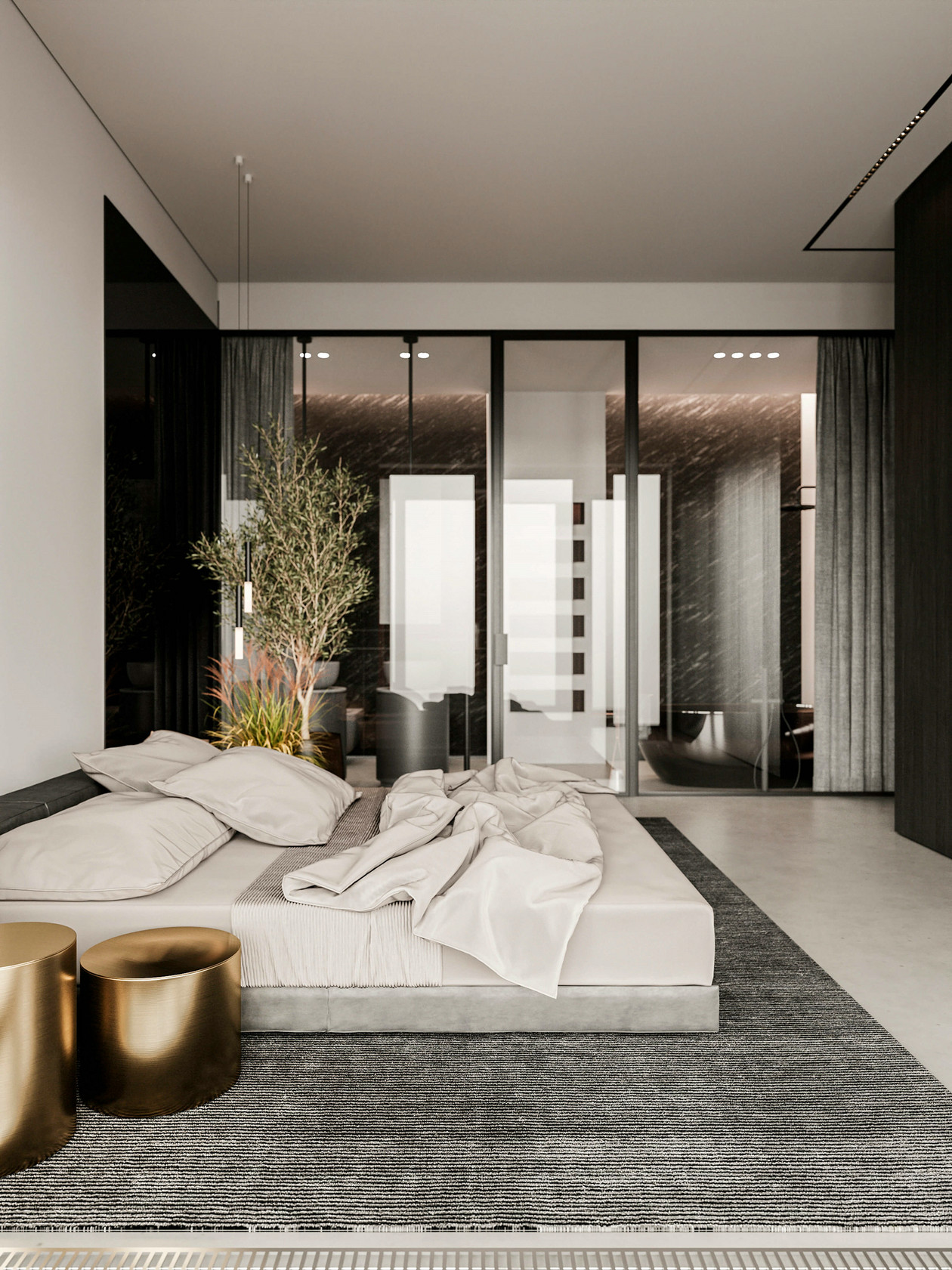 莫斯科简约风住宅设计 超大气！-21