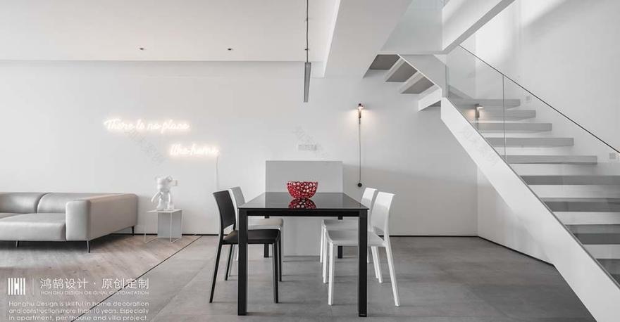 简约灰白空间,展现现代生活品质-4