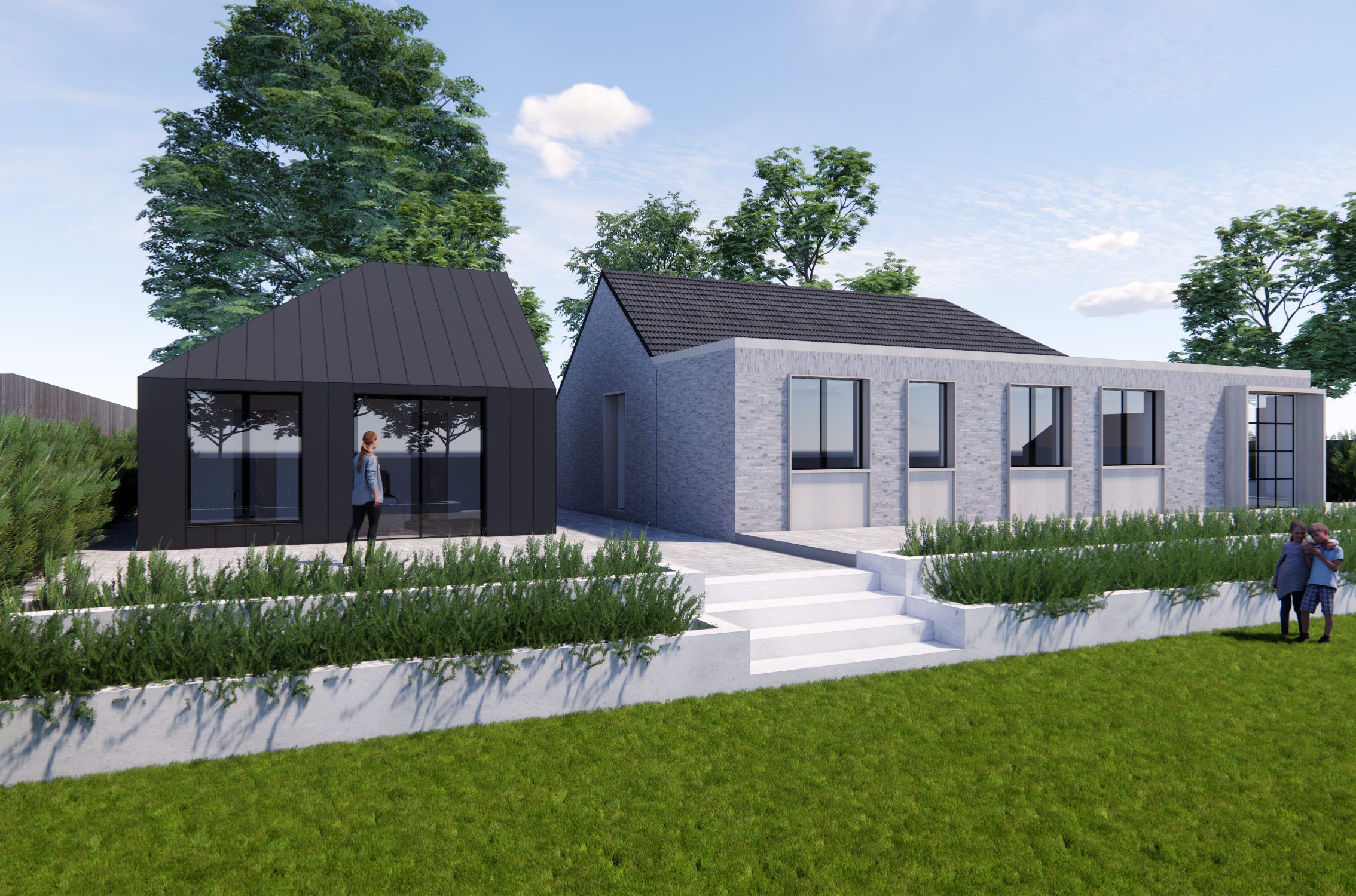 砖石锌材住宅 · 阿列克萨工作室丨英国伦敦-5