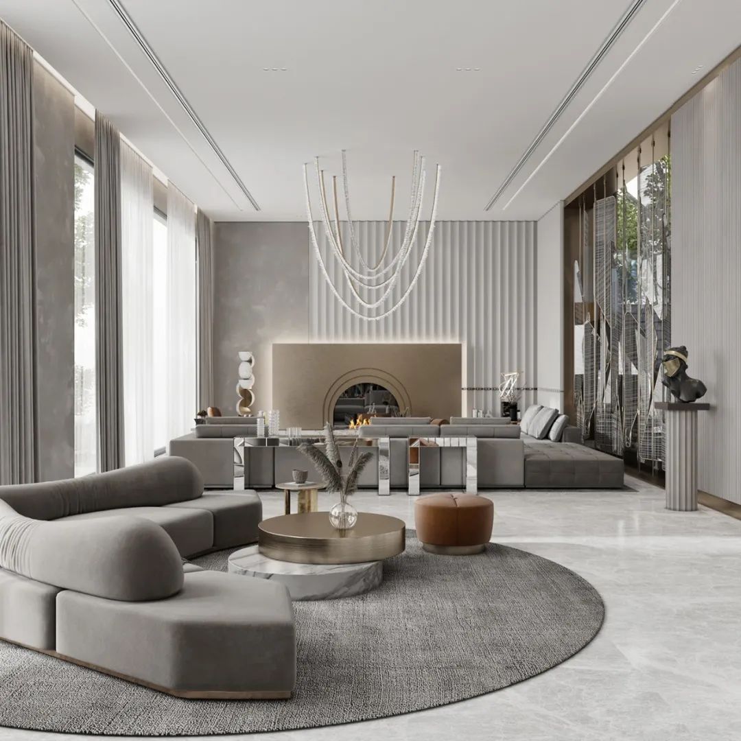 现代奢华室内设计丨埃及设计师 Mahi Soliman-46