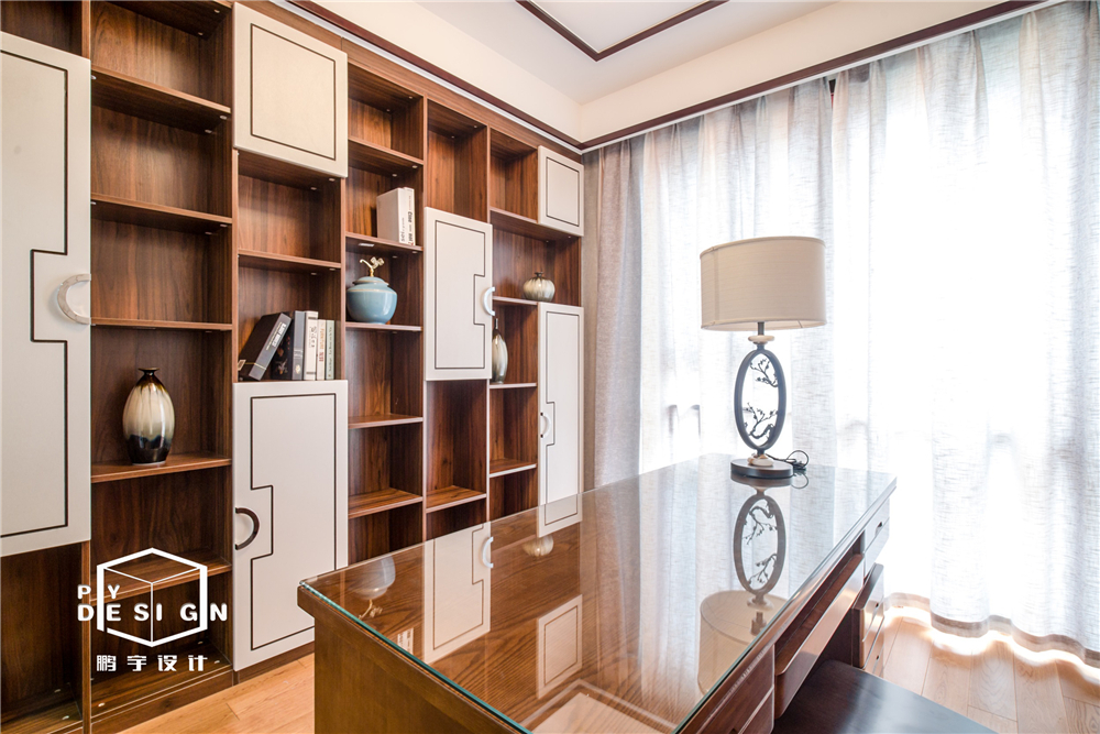 152㎡淡雅新中式 | 鹏宇设计-19