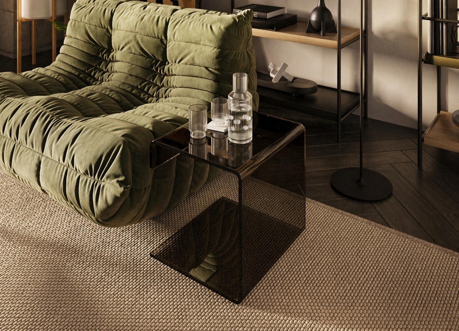 Industrial Vibes | Living Room Interior Design-13