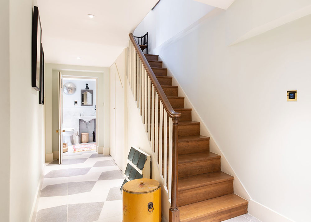 伦敦优雅乔治亚风格住宅的色彩对比设计-16