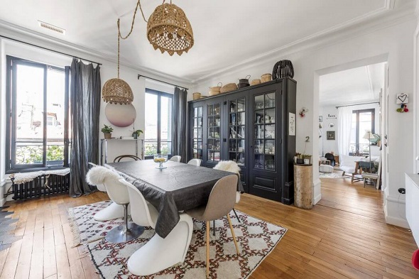 现代公寓设计融合智能存储与经典内饰方案丨Alexandra Tamburini-25