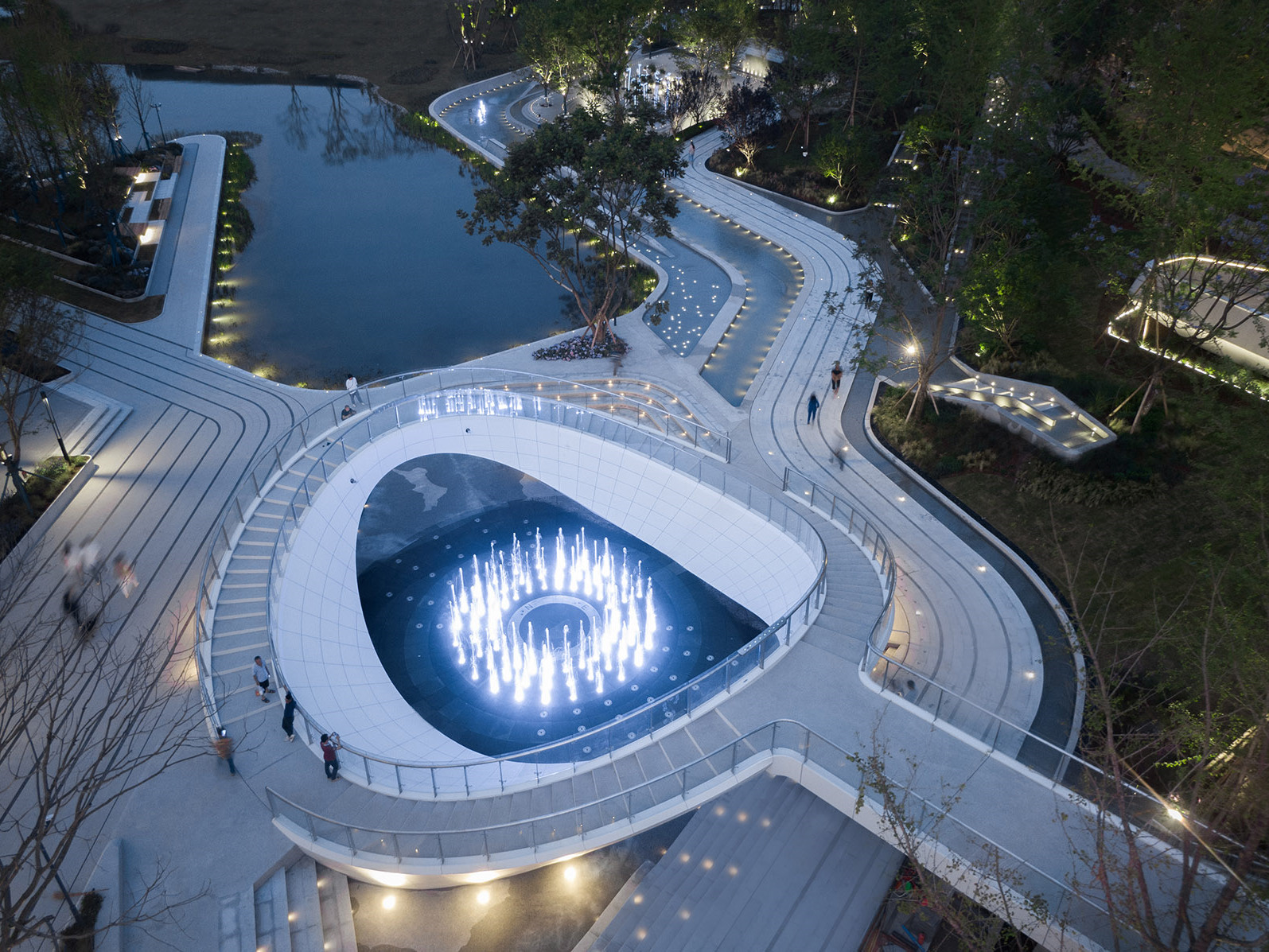 成都麓湖水线公园丨中国成都丨Lab D+H Shanghai-3