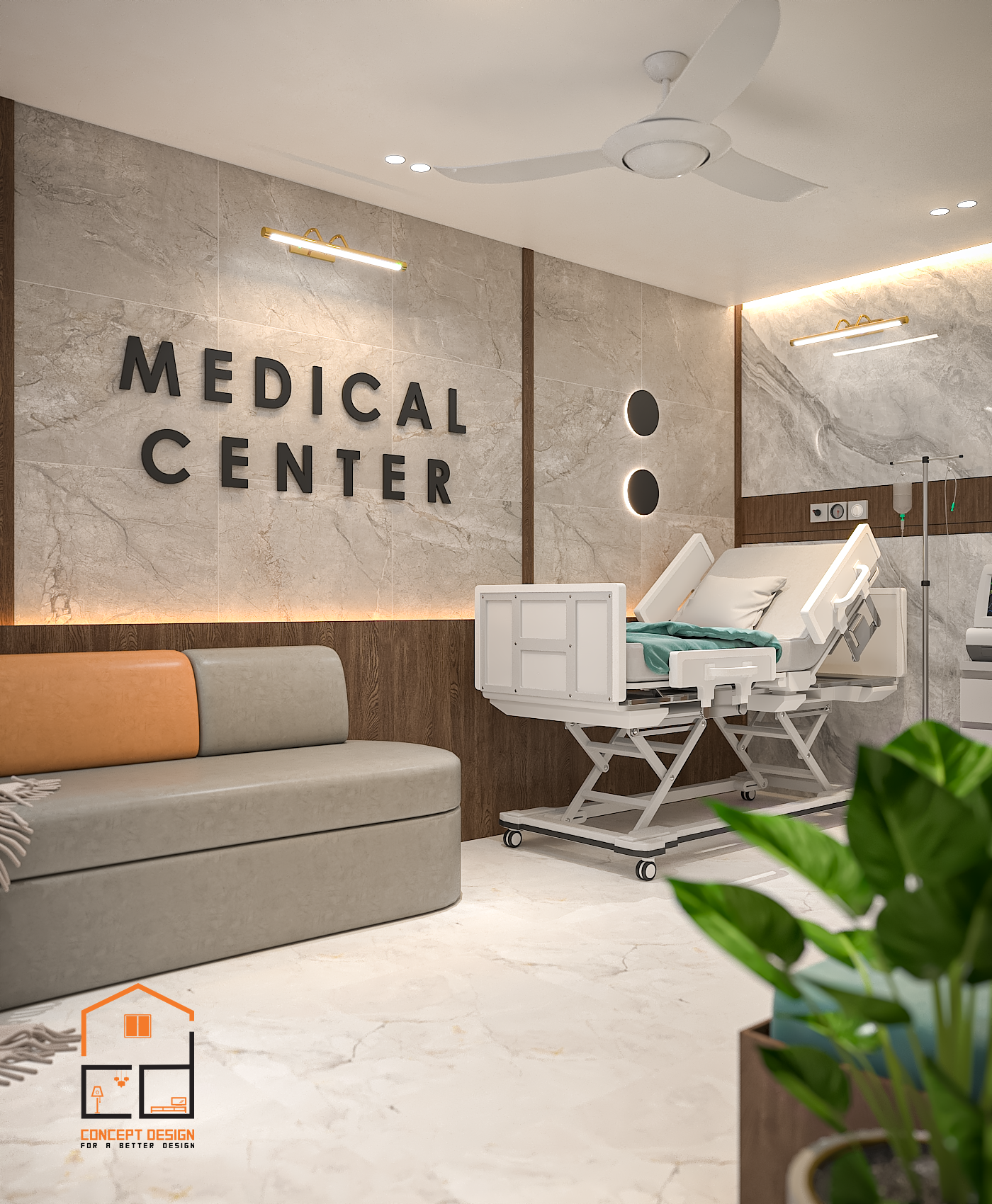 Medical VIP Room Interior Design-4