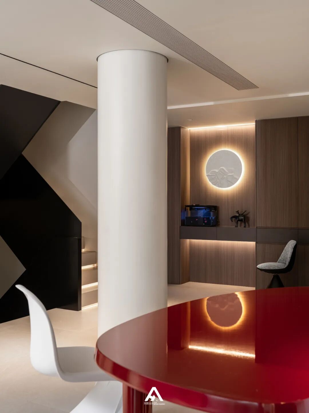 南昌阿鹤设计|500m²极简别墅，定格理想栖居！-68