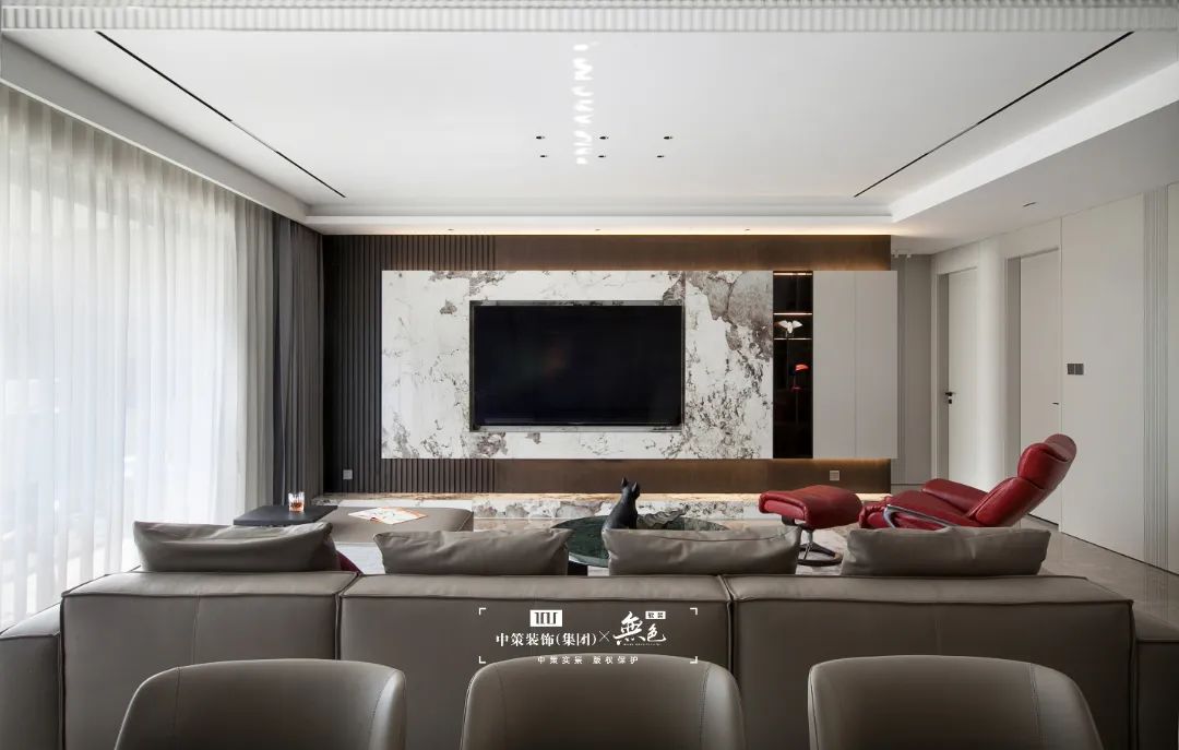 度假生活诗 · 昆明 200㎡大平层设计丨中国昆明丨中策装饰-9
