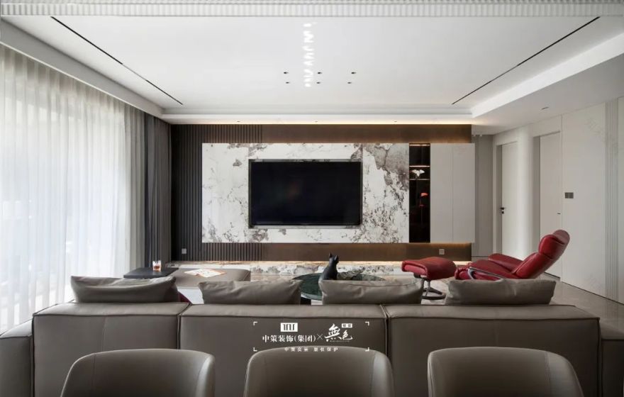 度假生活诗 · 昆明 200㎡大平层设计丨中国昆明丨中策装饰-9