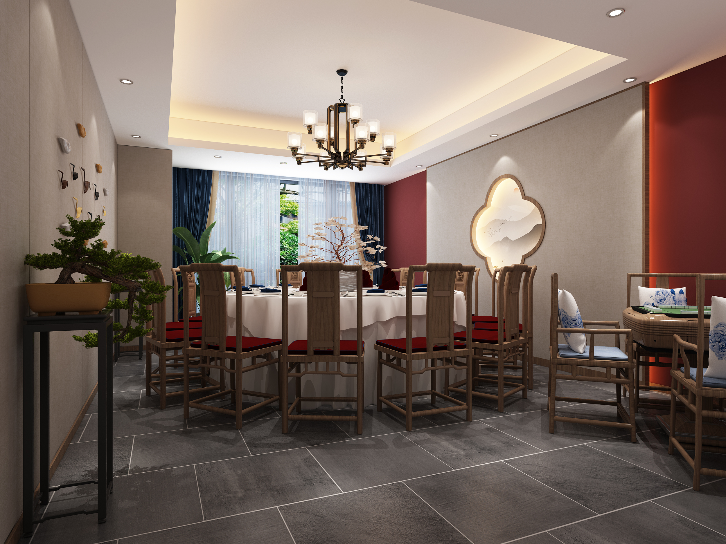 独特韵味的私房菜餐厅设计-5