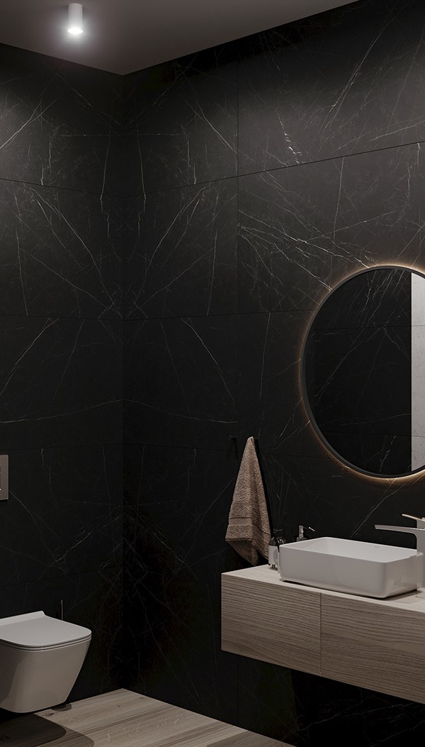 高级灰色系别墅设计 简约自然 超有格调！-32