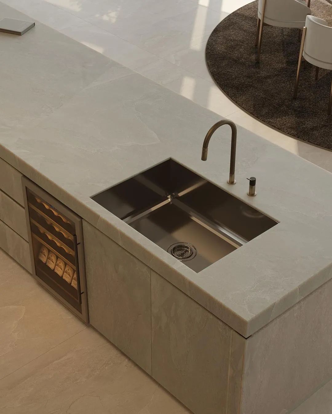 BISCAYNE BLVD 顶层复式极简主义设计丨ArtPartner Architects-28