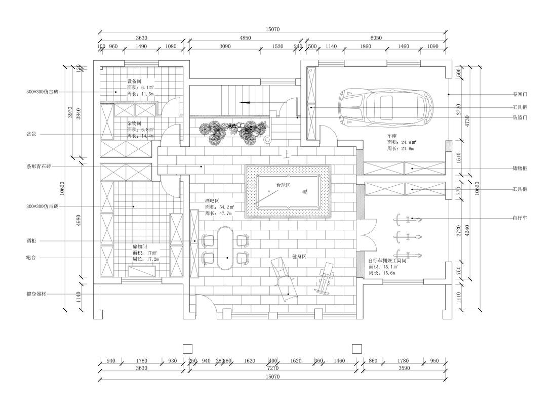 
法式欧式新中式别墅设计作品王文泉89 -13