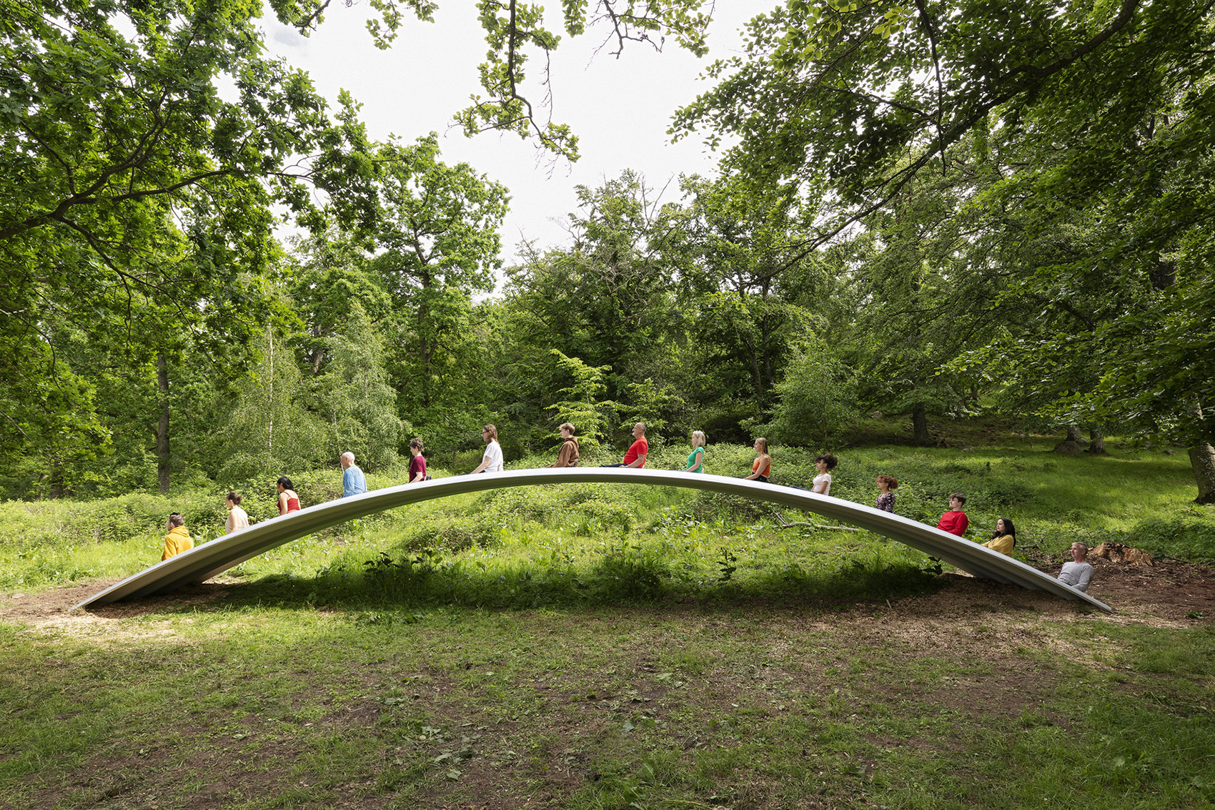 瑞典 Kivik 艺术中心公园 Rainbow 艺术装置 / querkraft architekten-21