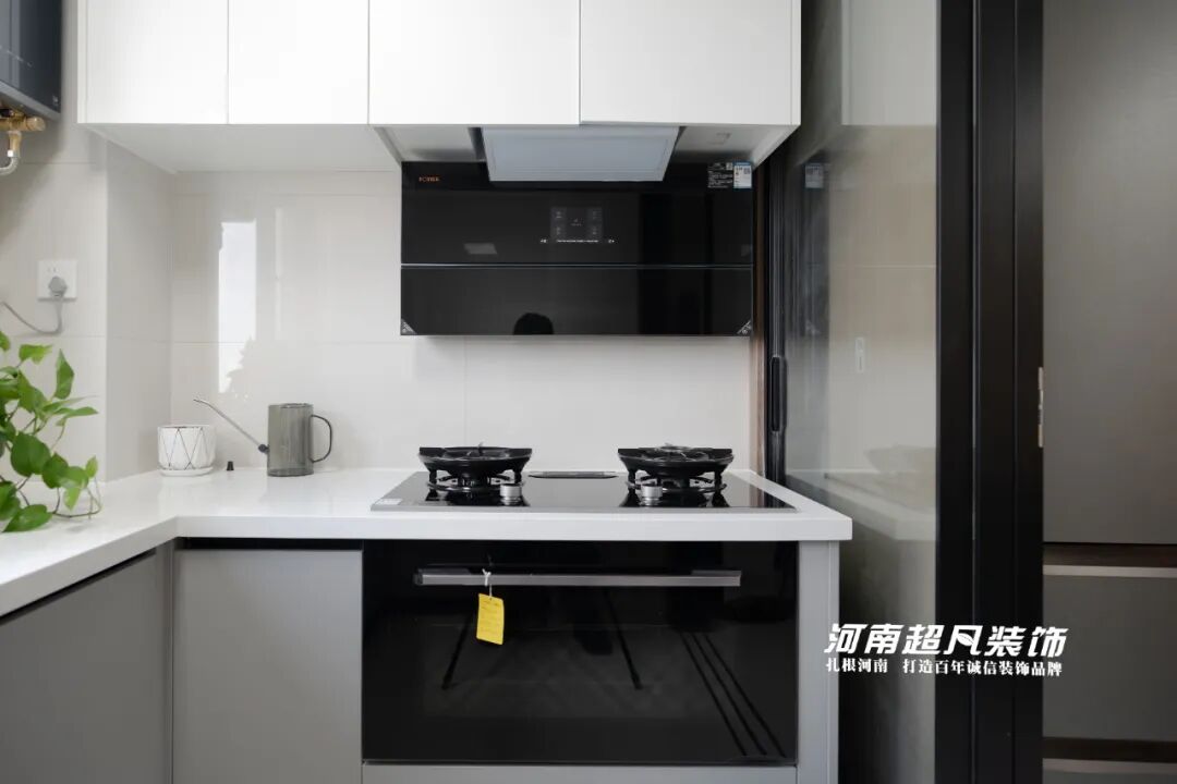 完工首发丨二七区中铁电气化家园，128㎡现代简约，让空间回归纯粹-114