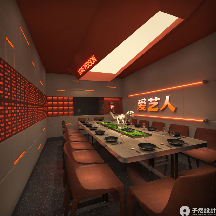 爱艺人烤羊排丨中国北京丨子然设计-37