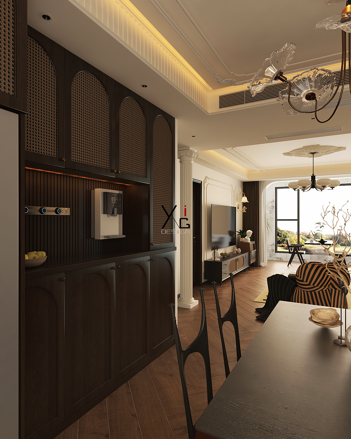 177平米法式复古装修案例-24