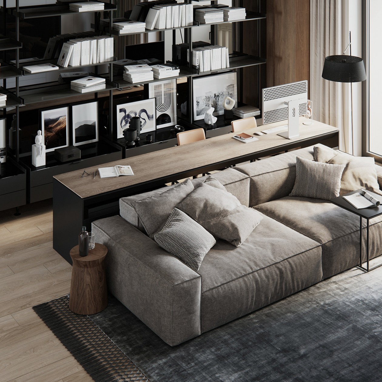 现代简约平层设计-3