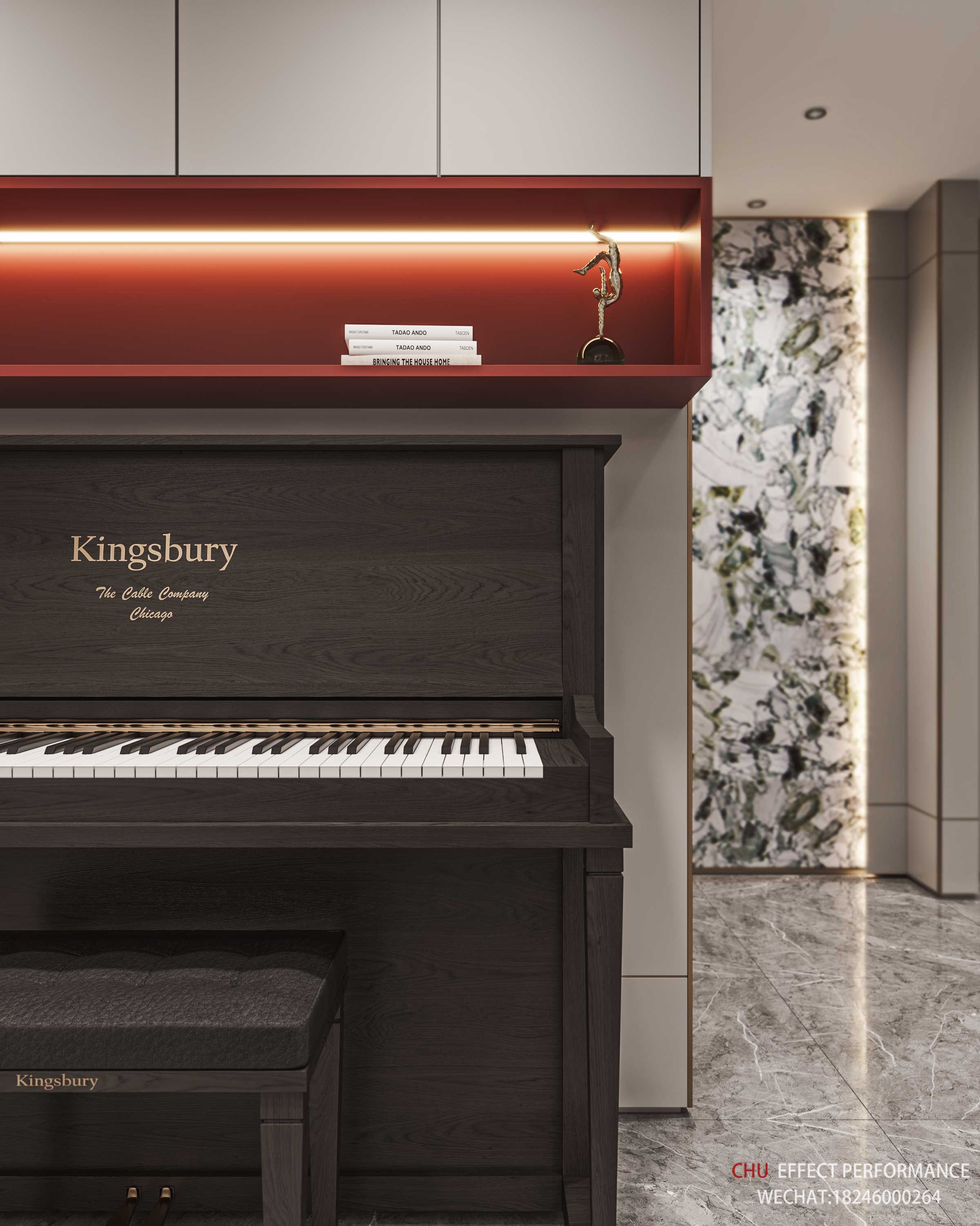 现代简约客厅设计，温馨舒适-7