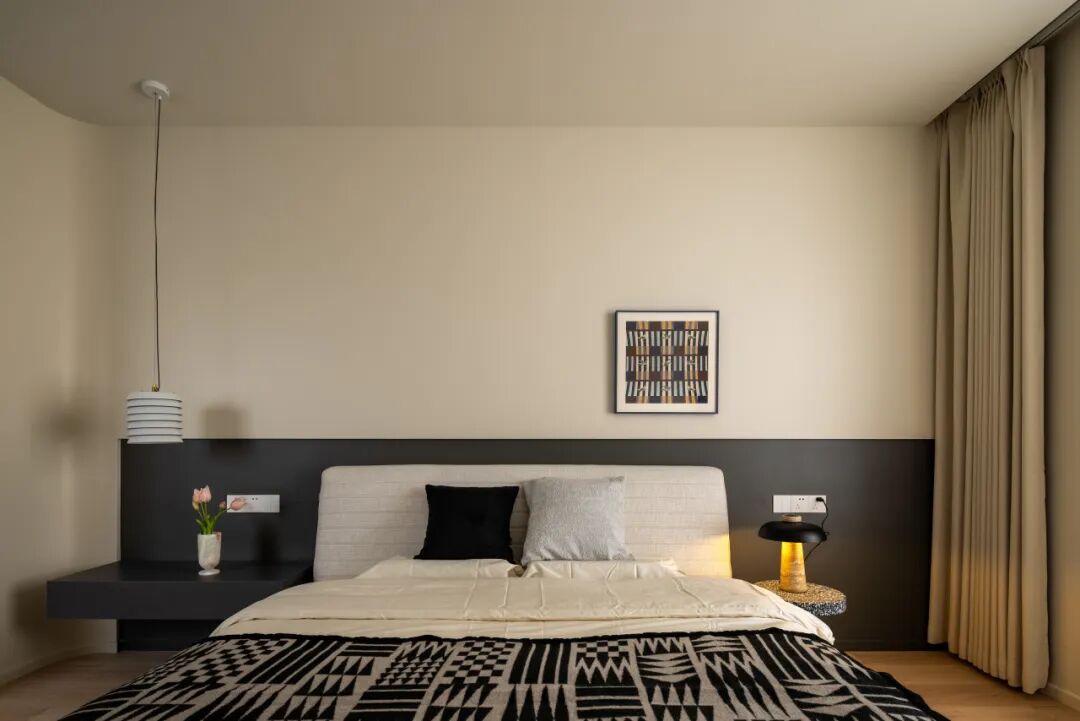 实景作品|梅花山庄168㎡异形空间变通透婚房！-98