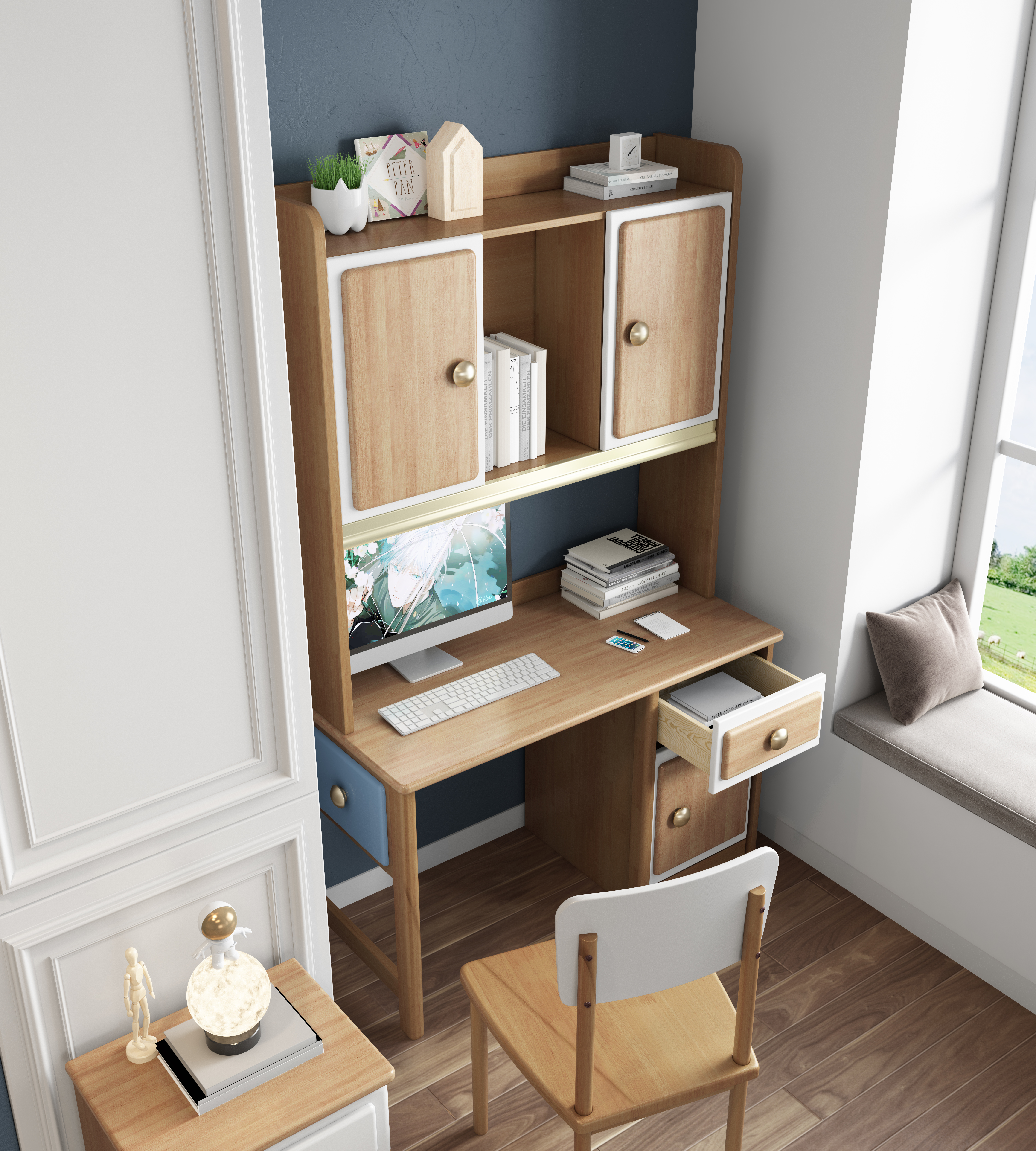 电商家具渲染儿童房间-30