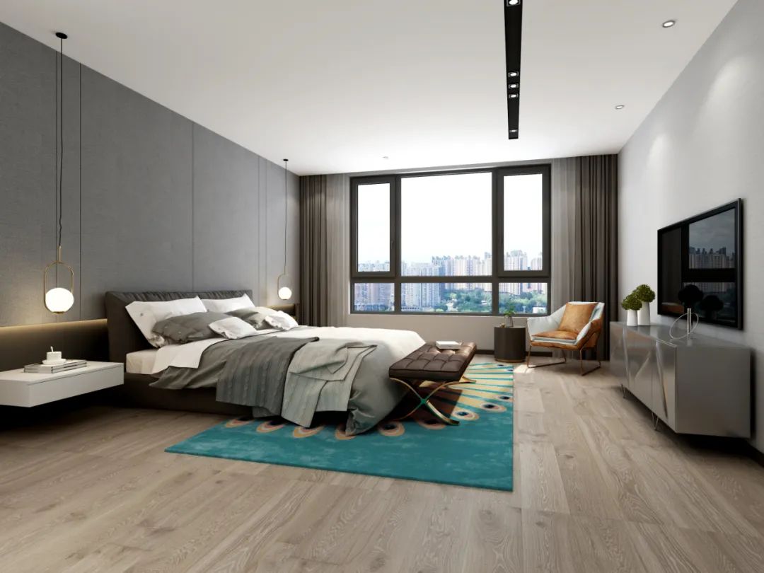 万橡府现代简约风，220㎡空间诠释不老时尚-78