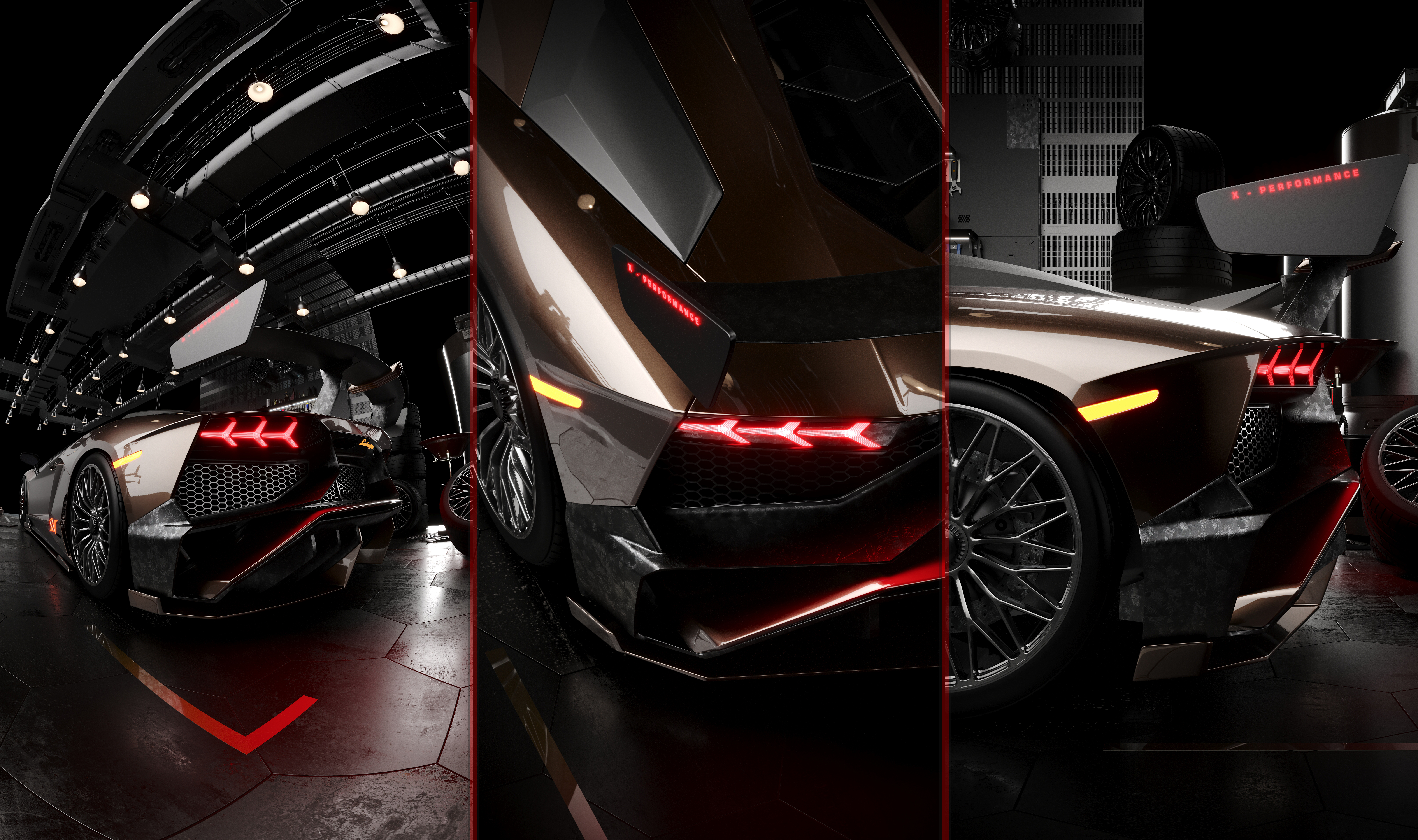 SCI-FI GRAGE & LAMBORGHINI MODIFIED-1