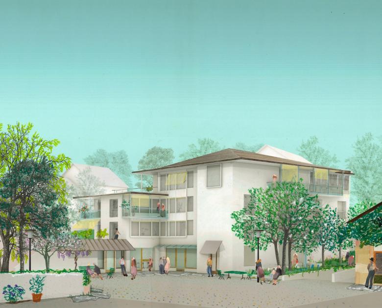 Grand' Rue 住宅与花园丨瑞士丨DGJ Paysages-6