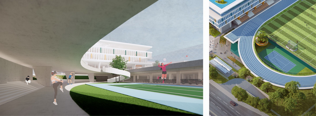 苏州金堰路高中丨中国苏州丨简和建筑-44