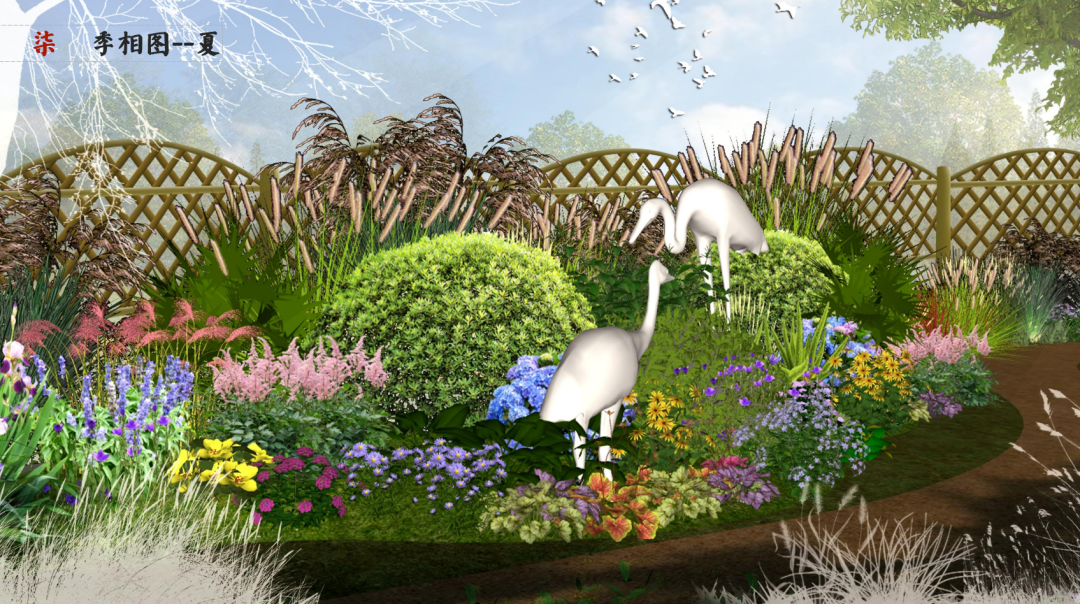 喜报▏济南园林集团《易安花卷》花境作品荣获多项省级大奖-22