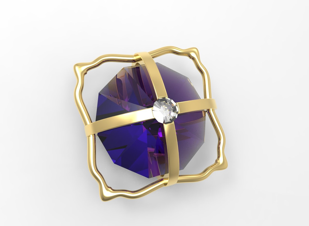 Clover/cross inspired pendants-9