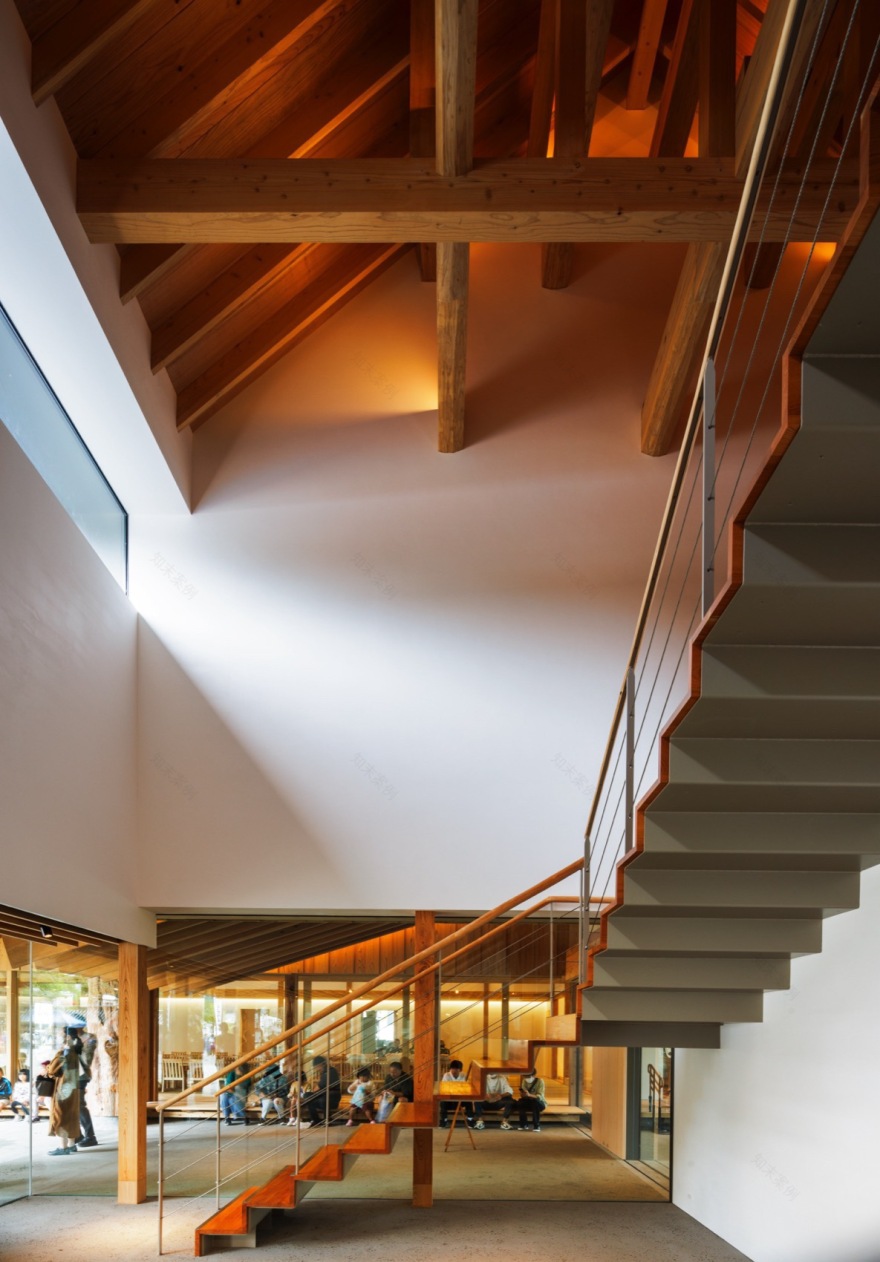 青井の杜国宝纪念馆丨日本丨隈研吾建筑都市设计事务所-25