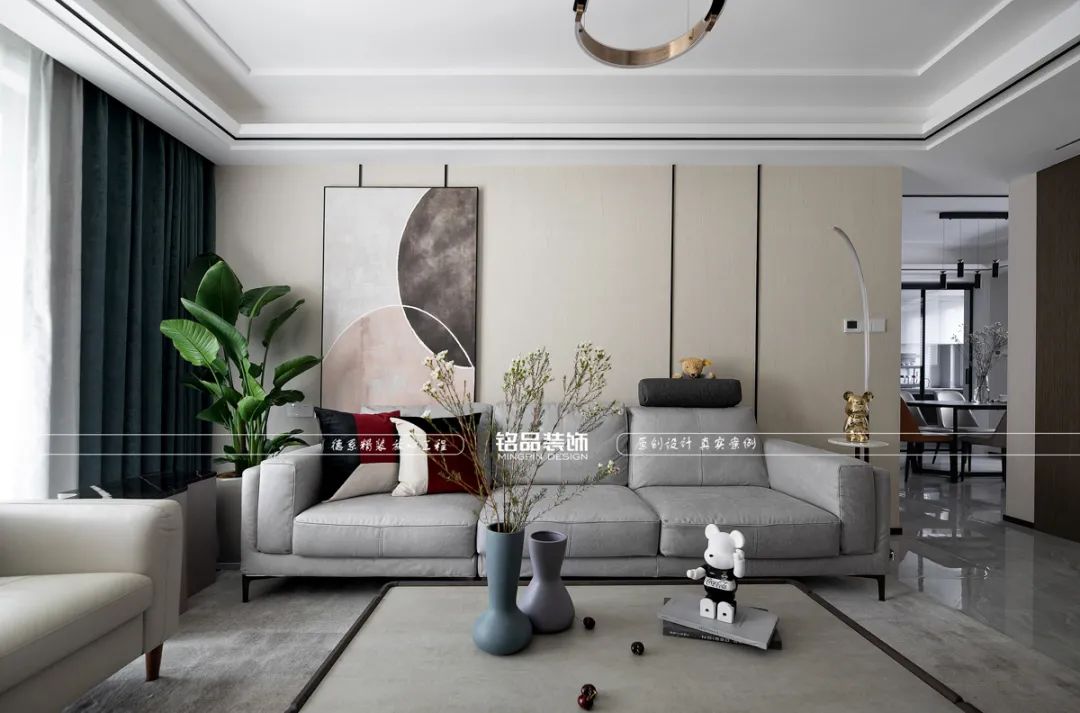 型男运动风 120㎡现代轻奢家居丨铭品装饰-21