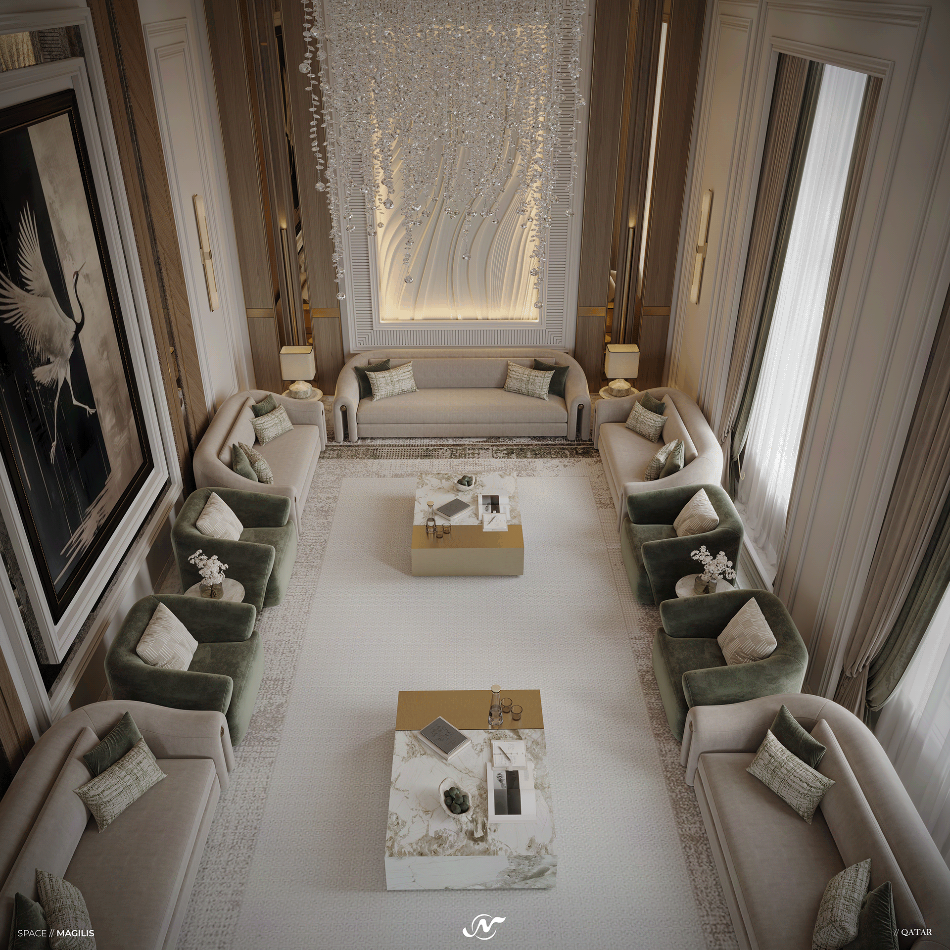 新古典马吉里斯风格设计丨Yasmine El  Dragieny-11