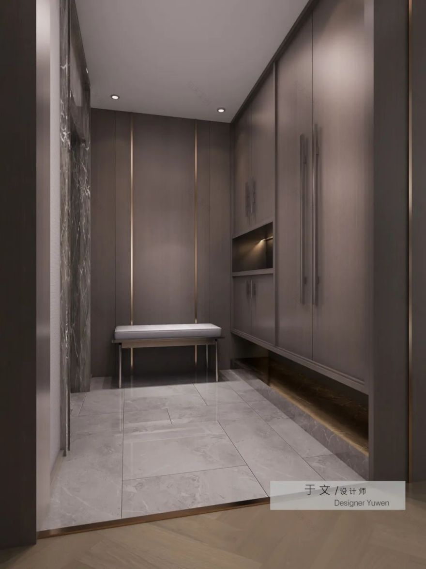 中海盛京府 | 现代轻奢灰度住宅的温情设计-29