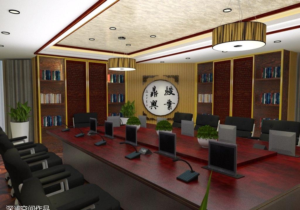 国贸大厦汉鼎集团总部办公室【中式】设计鉴赏-6