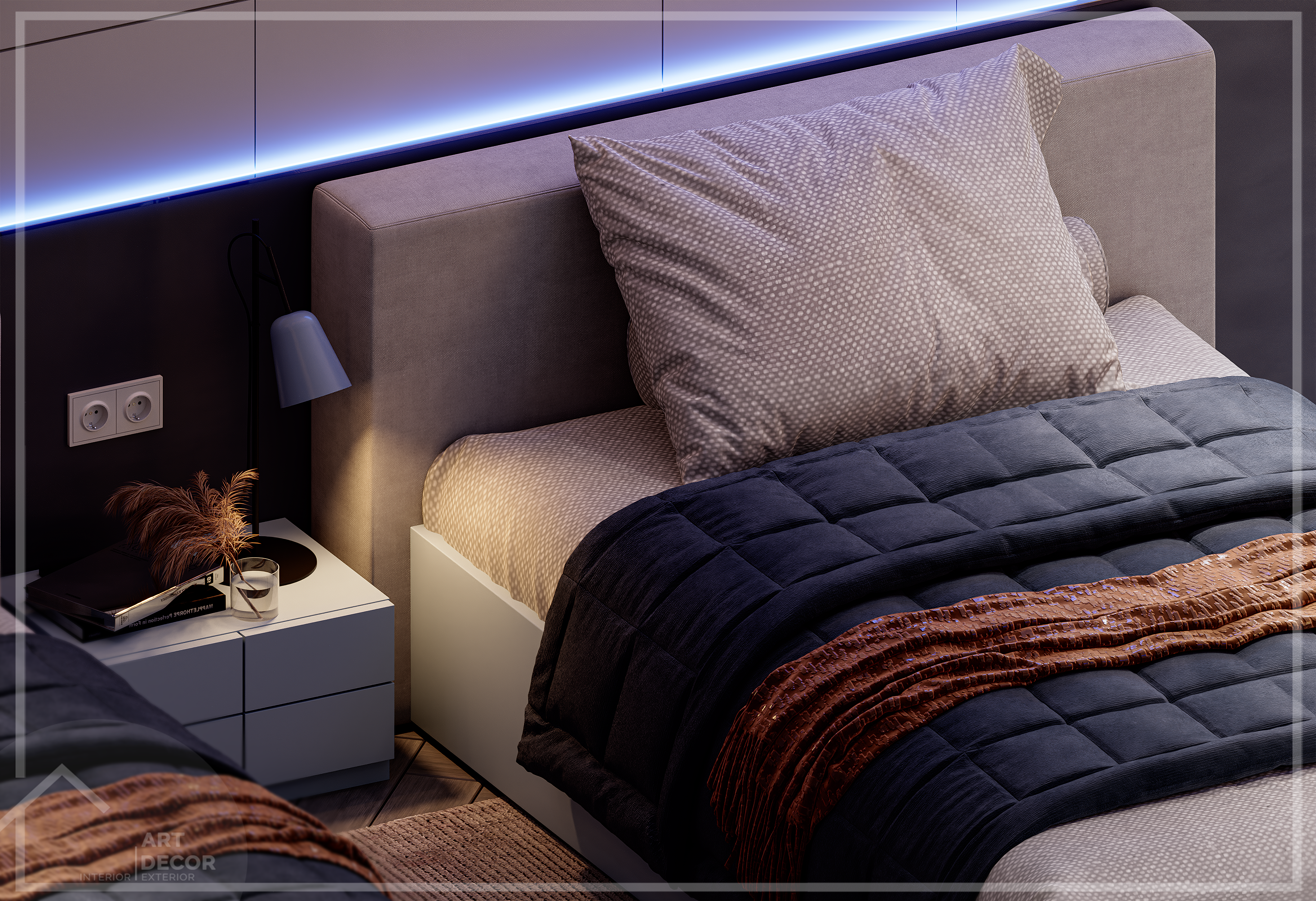 Modern Teen Bedroom - Madridistas | New Mansoura City-14