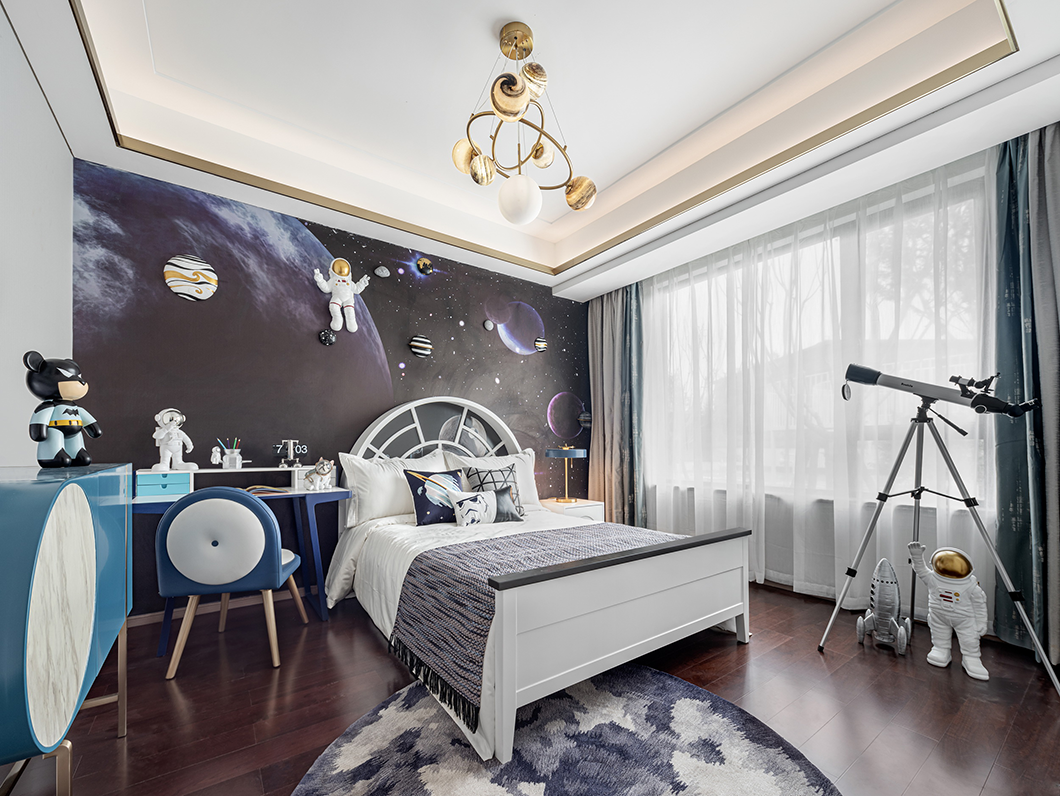 蓝光·雍锦湾中式雅奢样板房，演绎现代东方美学-53