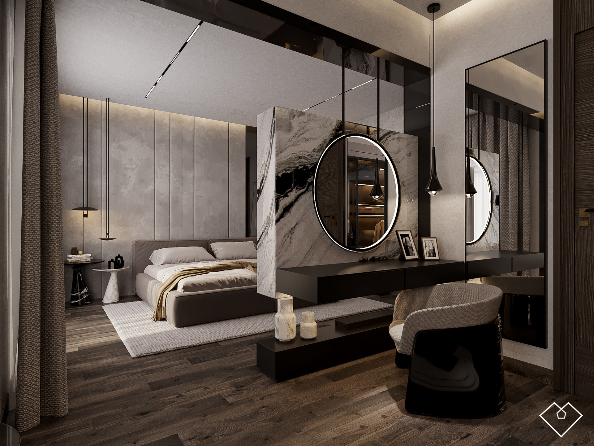 棕榈山主卧室丨Crystal ADC-9