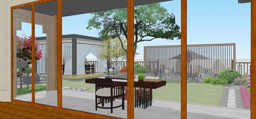 草月流打造禅意庭院，呈现现代生活雅致空间-11