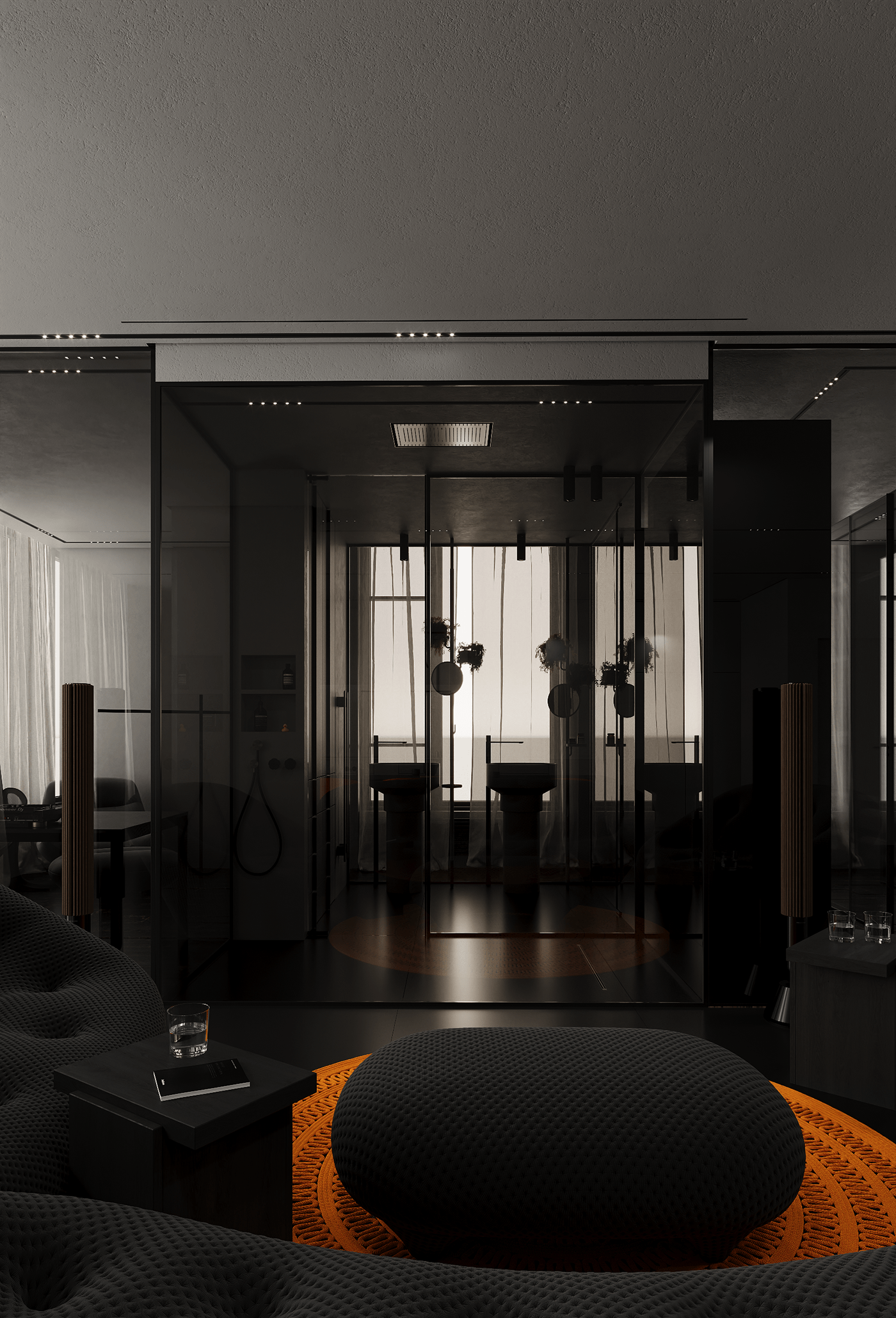 高级黑+橙色，简约高级！-7