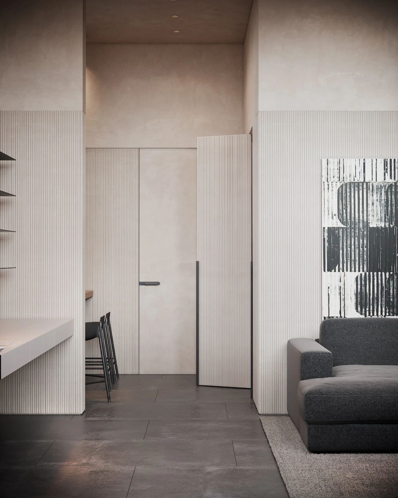 504㎡三层极简别墅设计丨LeQB Architects-64