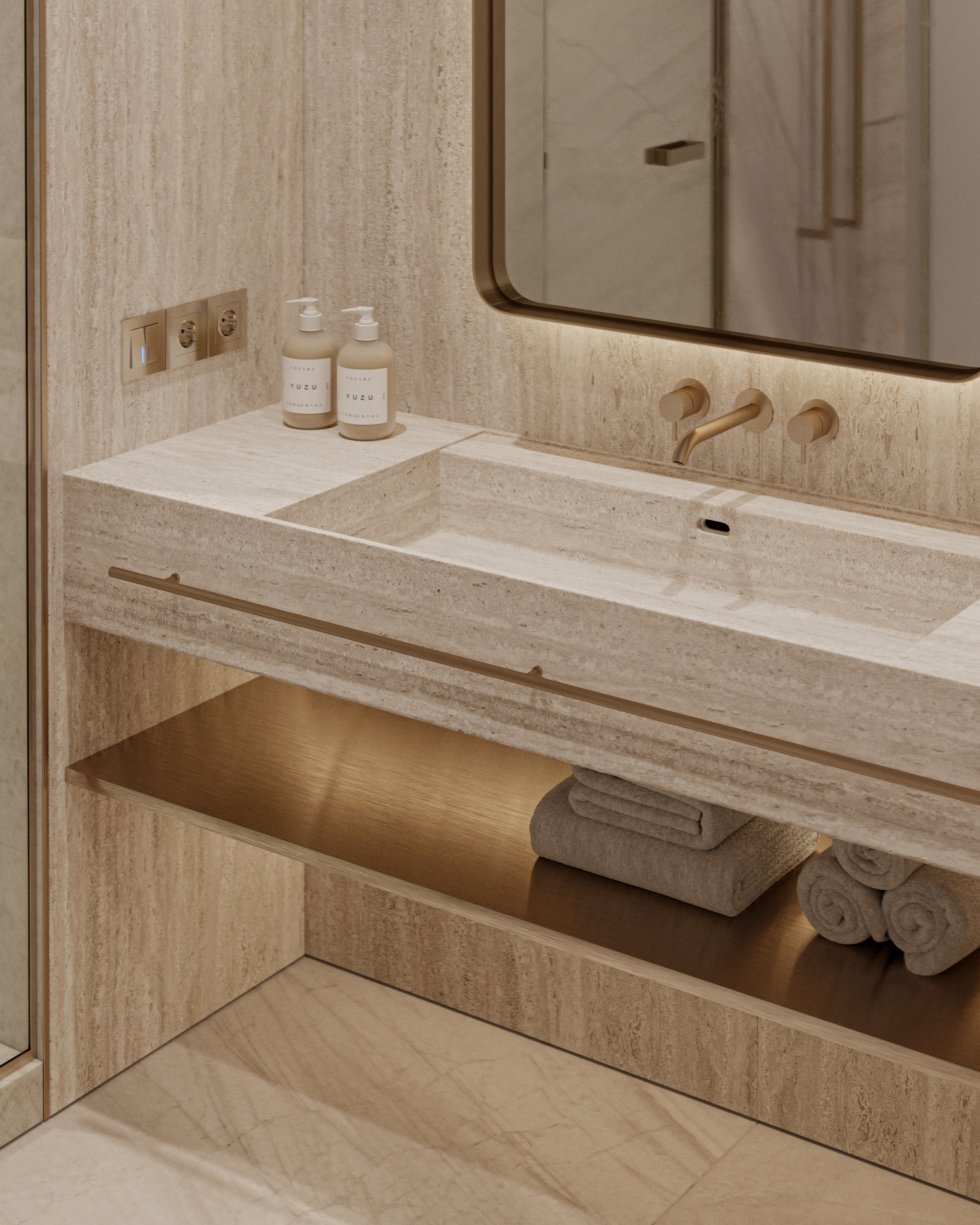 CRYSTAL Bathroom & Laundry | Interior VISUALIZATION-9