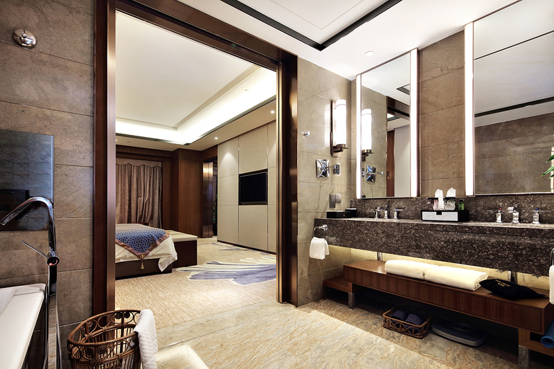 海南迎宾馆二期 | 现代中式笔墨纸砚艺术空间-48