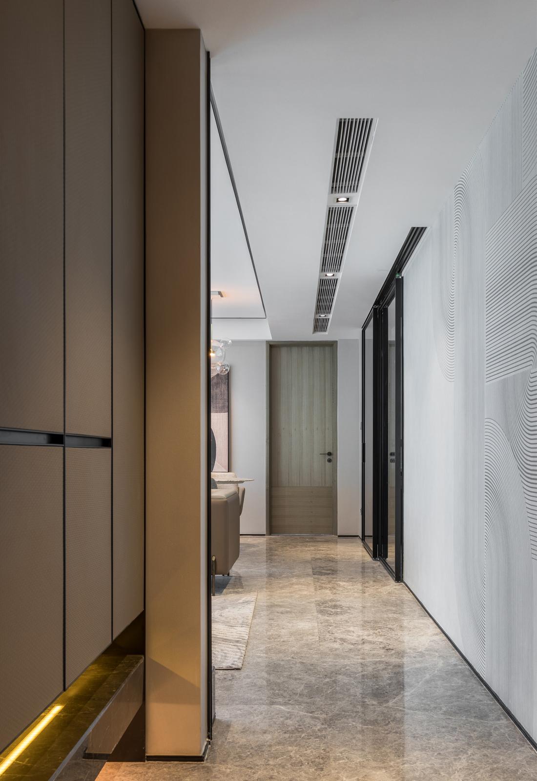 朴森全案设计丨平层丨超棒采光+开放空间，高级从简约开始-7