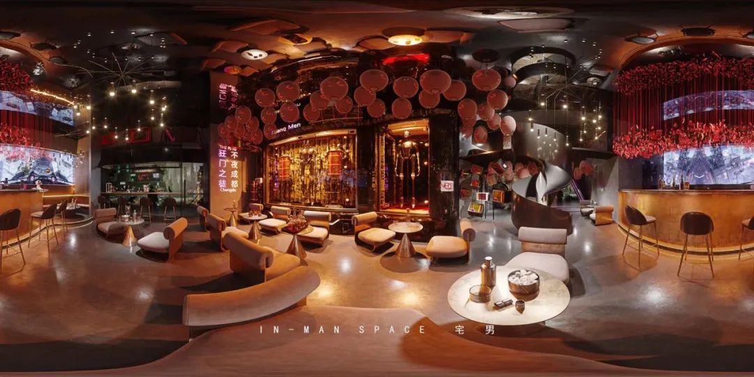 赛博朋克成都狂门酒吧,太空异次元之旅-28